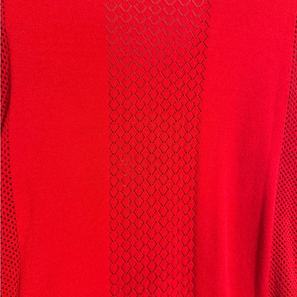 Talbots Vibrant Red Open-Front Lightweight Cardigan XSMALL #1 - Picture 7 of 8